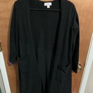 LulaRoe Sarah size xs black